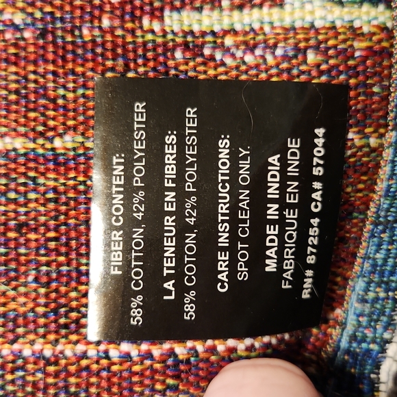 Set of 6 Christmas JOY wreath placemats in GREAT condition - Picture 5 of 5